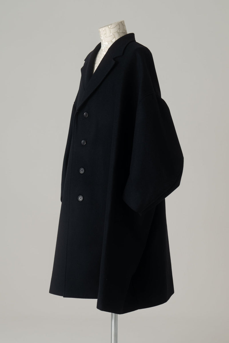 いいスタイル coat-336-wool100-melton-black- ジャケット・アウター