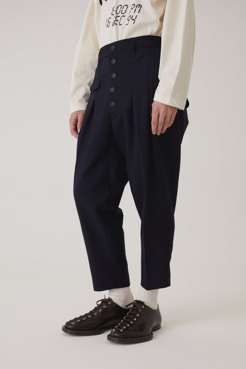 Christopher NEMETH ポーチ trousers-11-wool100-serge-450-