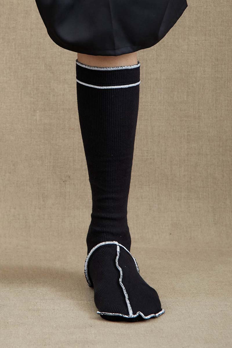 Christopher Nemeth Lace-Up Shoes & Ribbed Socks – Tokyo Fashion