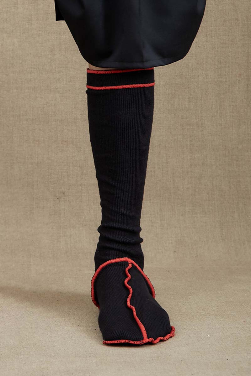 Christopher Nemeth Multicolored Exposed Seam Socks