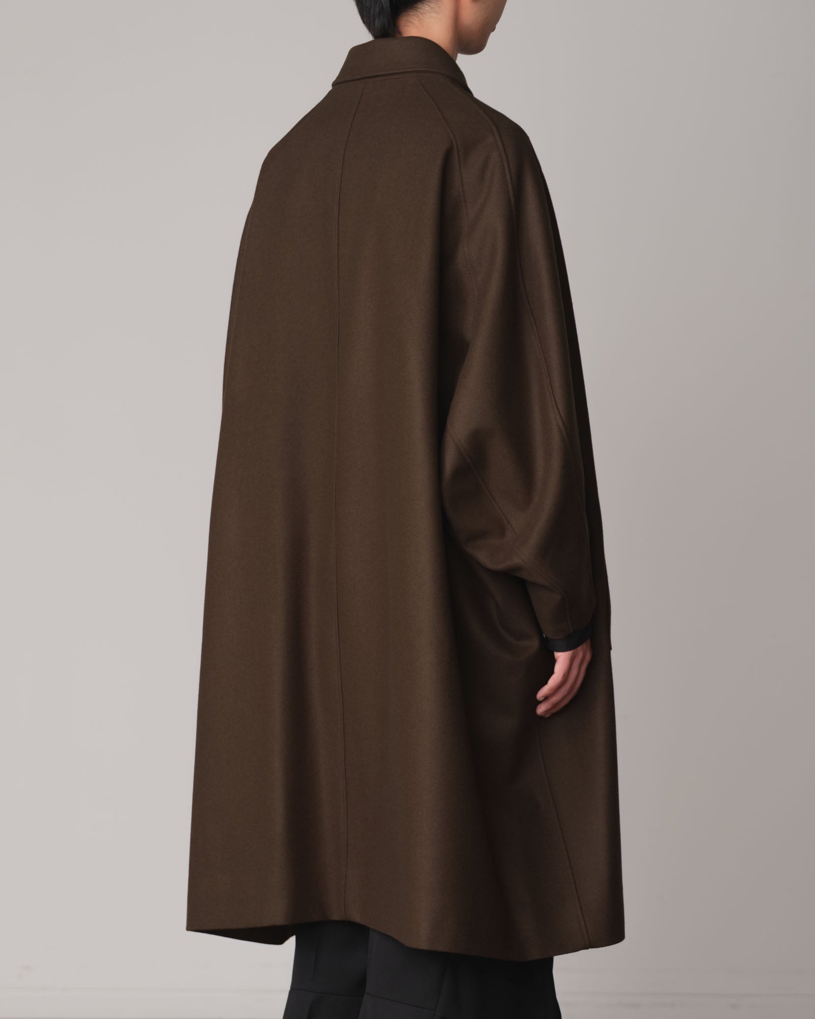 Coat 236- Wool100% Melton- Khaki