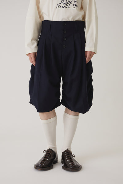 Trousers 64B- Wool100% Serge 450CS- Navy