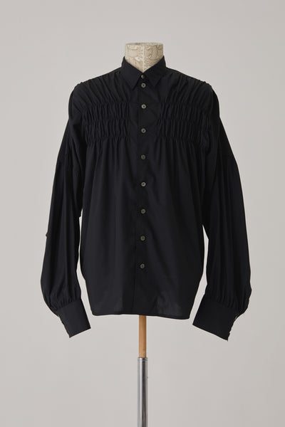 Shirt 87C- Cotton100% Typewriter- Black