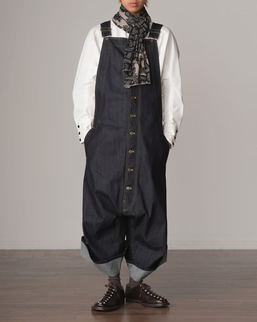 Overall 9912- Cotton100% Denim- Indigo