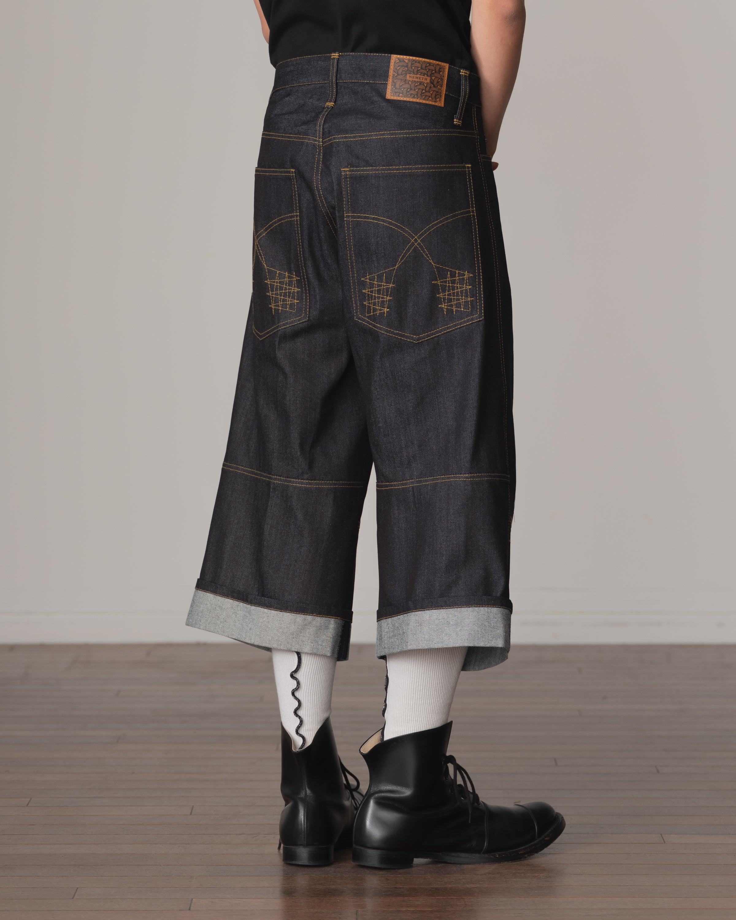 Trousers 215- Cotton100% Denim- Indigo – Christopher Nemeth