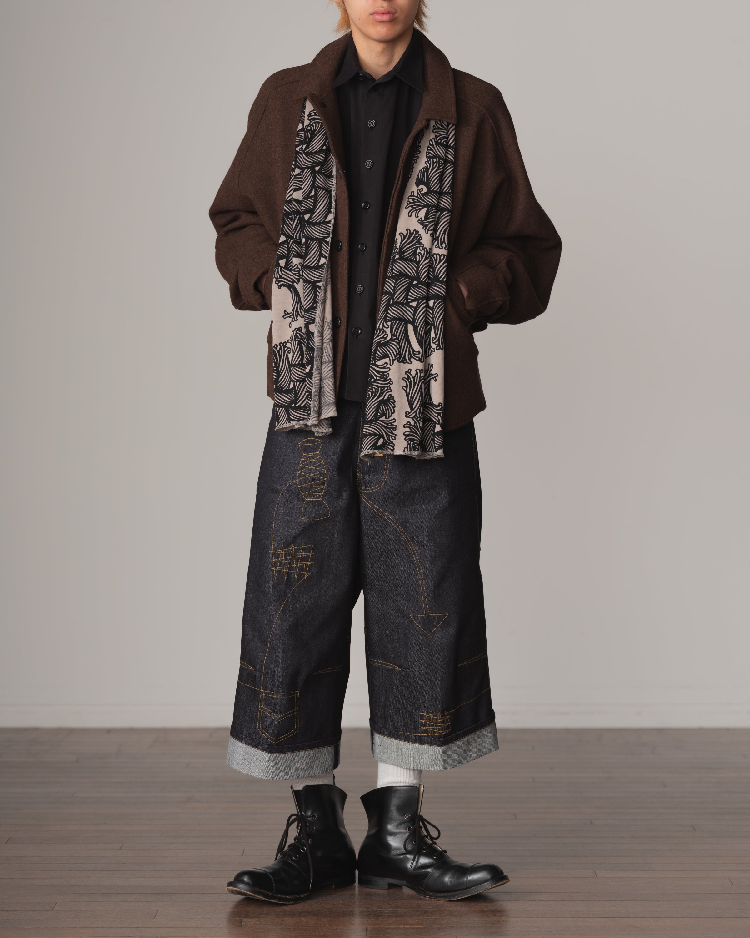 Trousers 215- Cotton100% Denim- Indigo