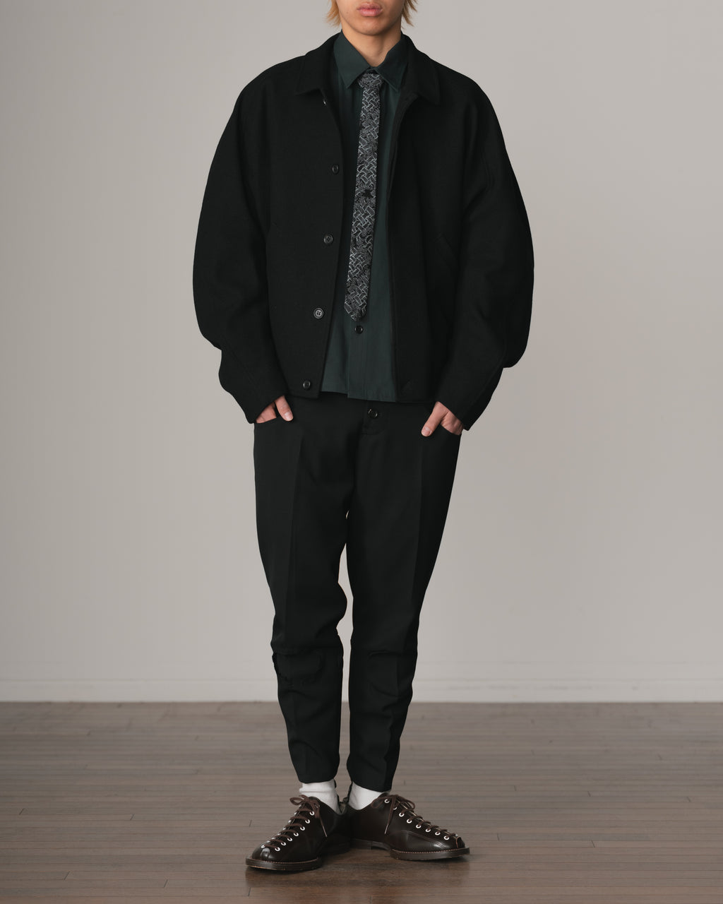 Shirt 988- Cotton100% Twill- Iron Rope Print- Green