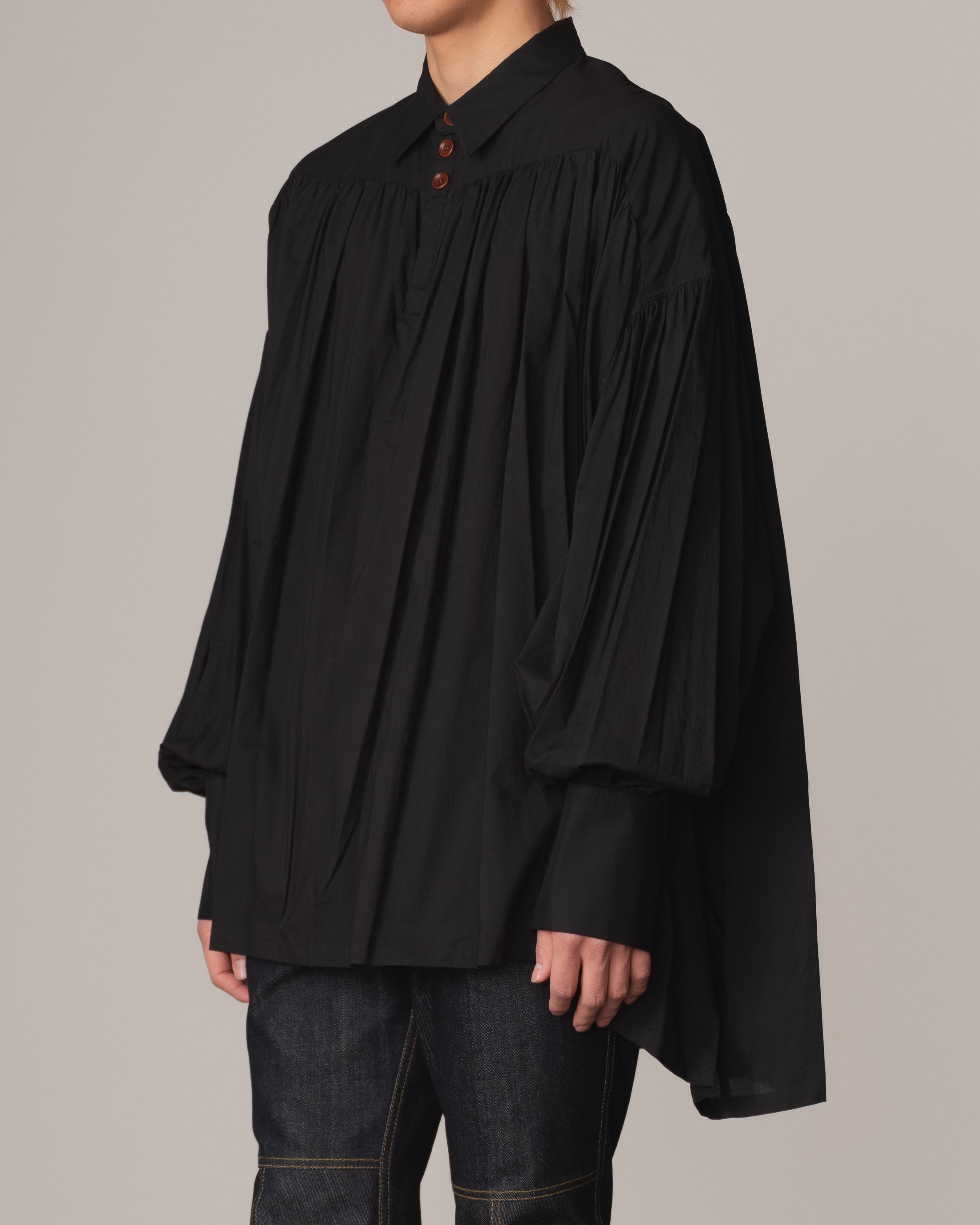 Shirt 88- Cotton100% Lawn- Black