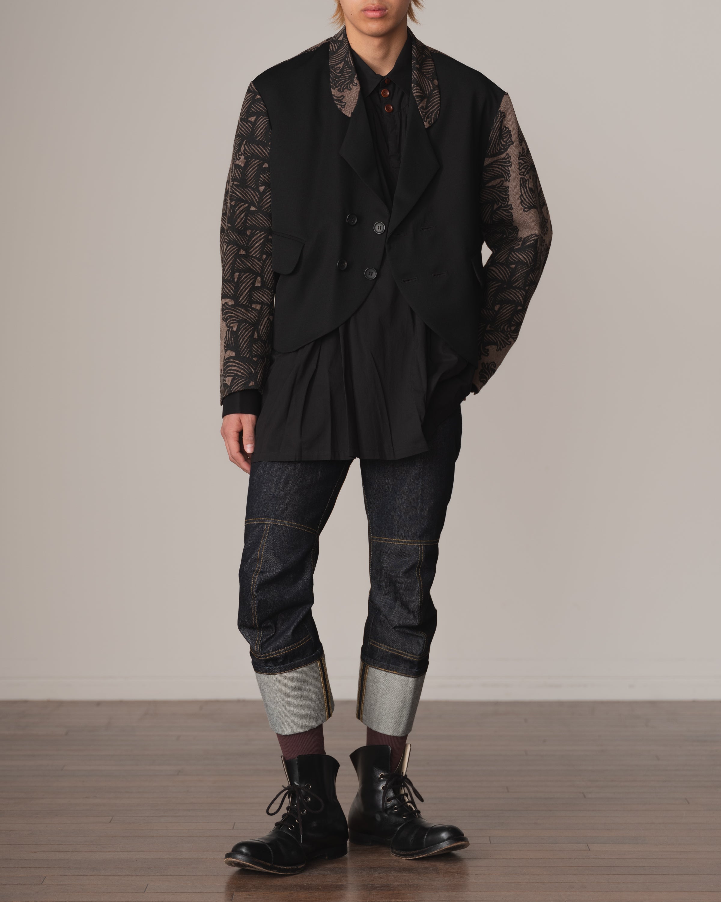 Shirt 88- Cotton100% Lawn- Black