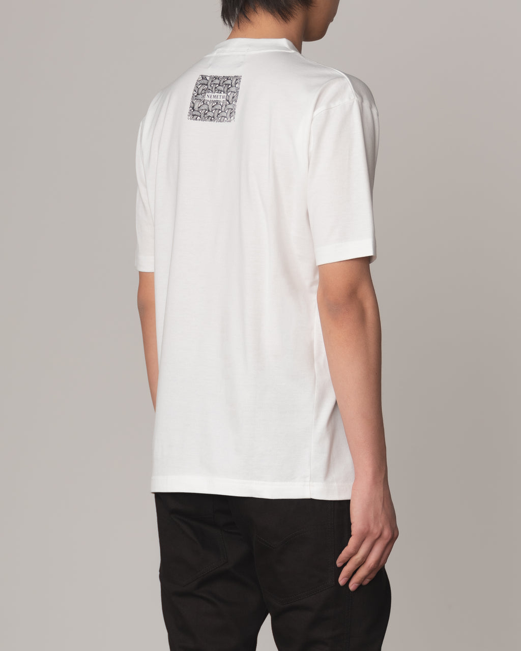 Tshirt Printed- Cotton100% Jersey- Rope Vest- White