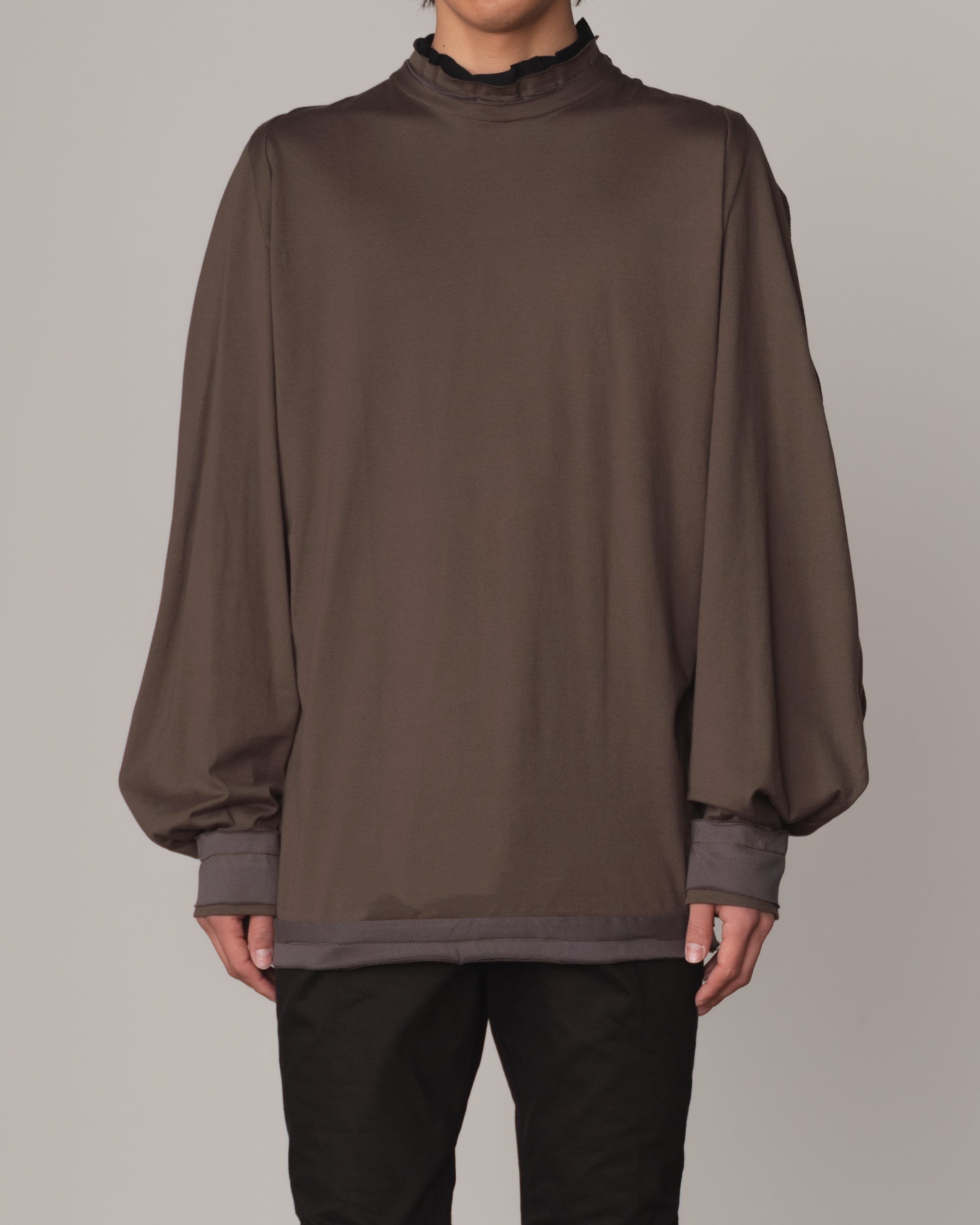 Tshirt 170- Cotton100% Jersey- KhakiBlackGrey