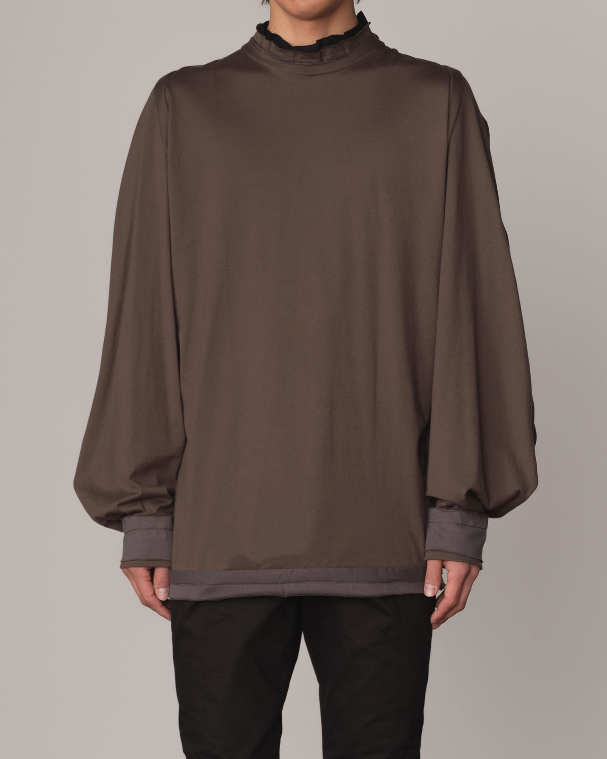 Tshirt 170- Cotton100% Jersey- KhakiBlackGrey