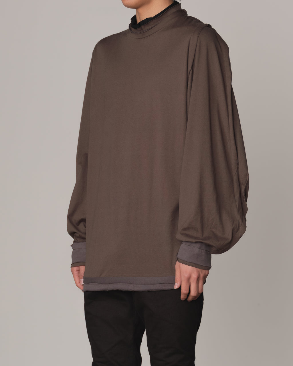 Tshirt 170- Cotton100% Jersey- KhakiBlackGrey