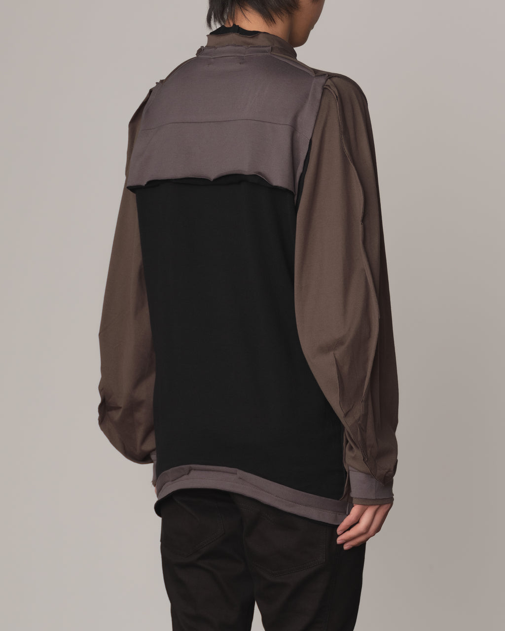 Tshirt 170- Cotton100% Jersey- KhakiBlackGrey