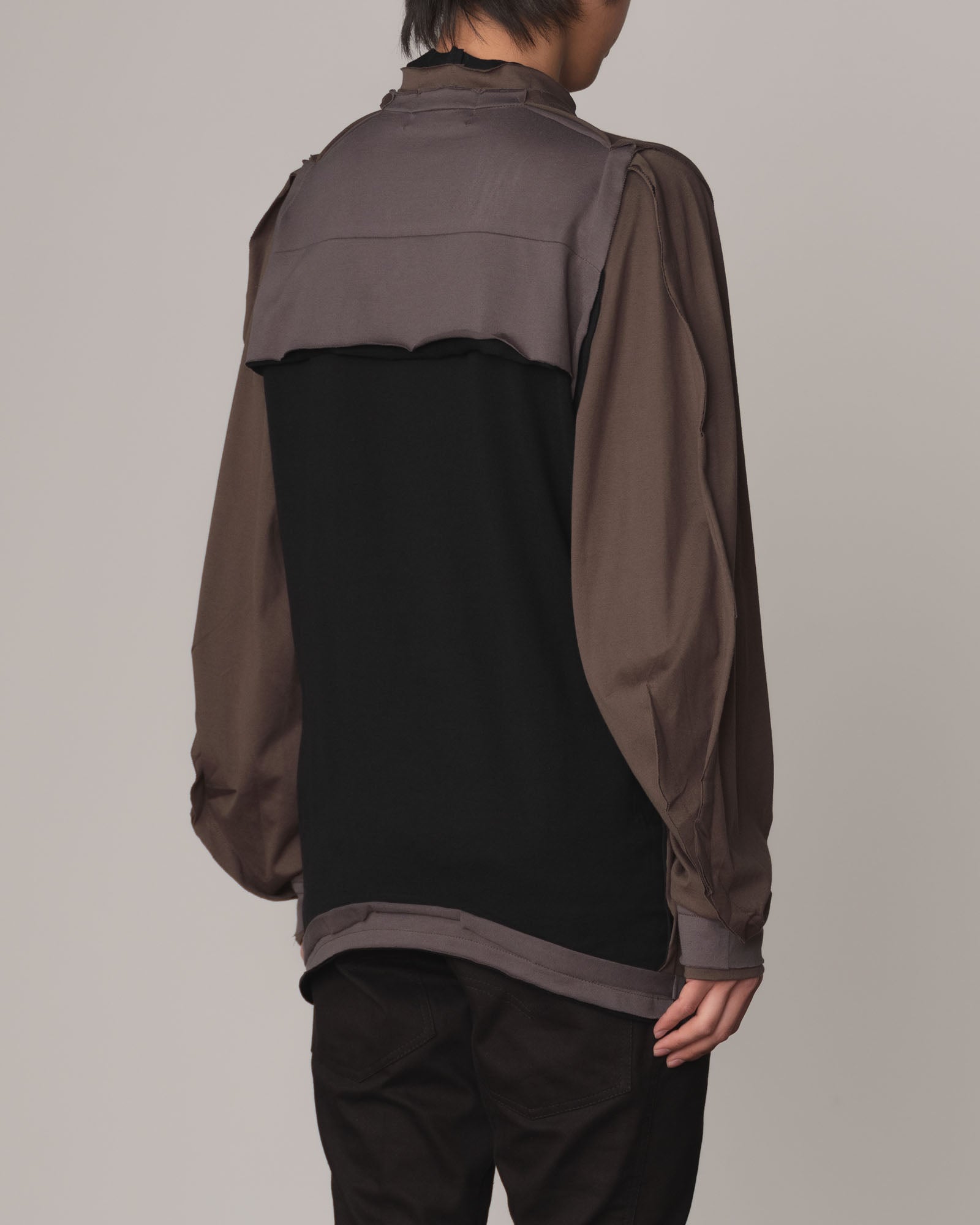 Tshirt 170- Cotton100% Jersey- KhakiBlackGrey