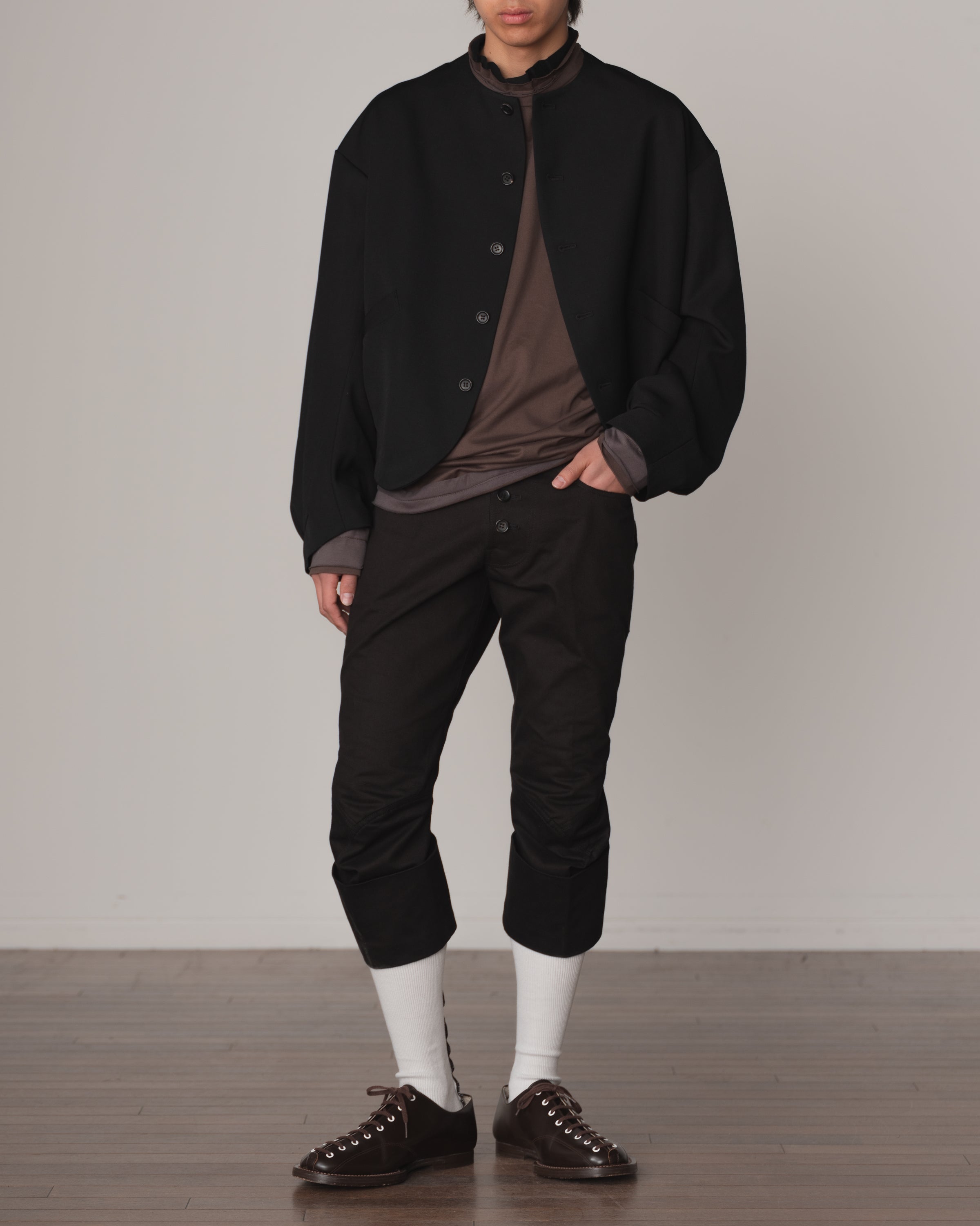 Tshirt 170- Cotton100% Jersey- KhakiBlackGrey