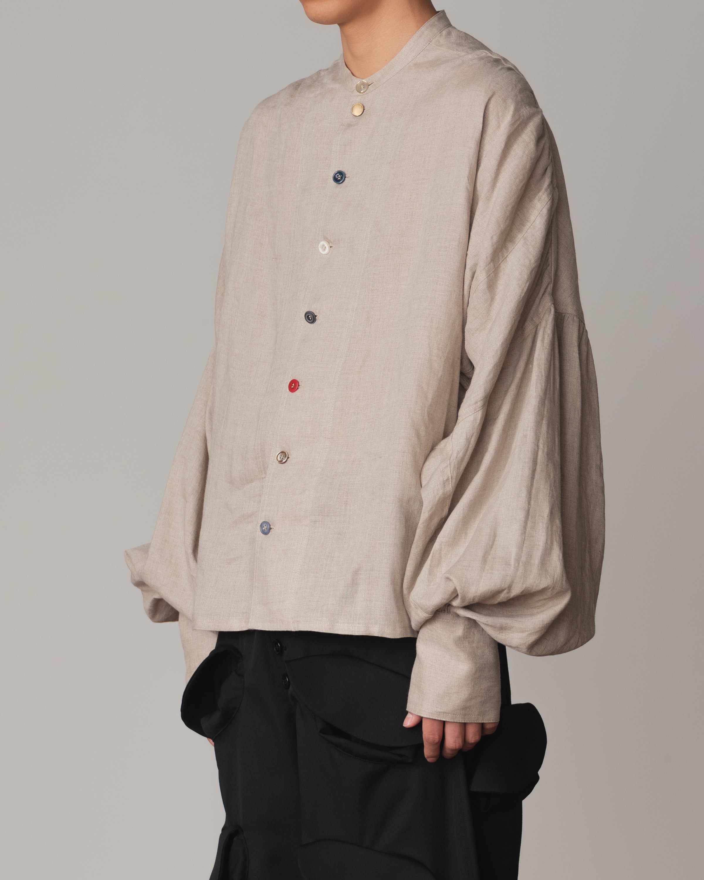 Shirt 87A- Linen100%- Natural