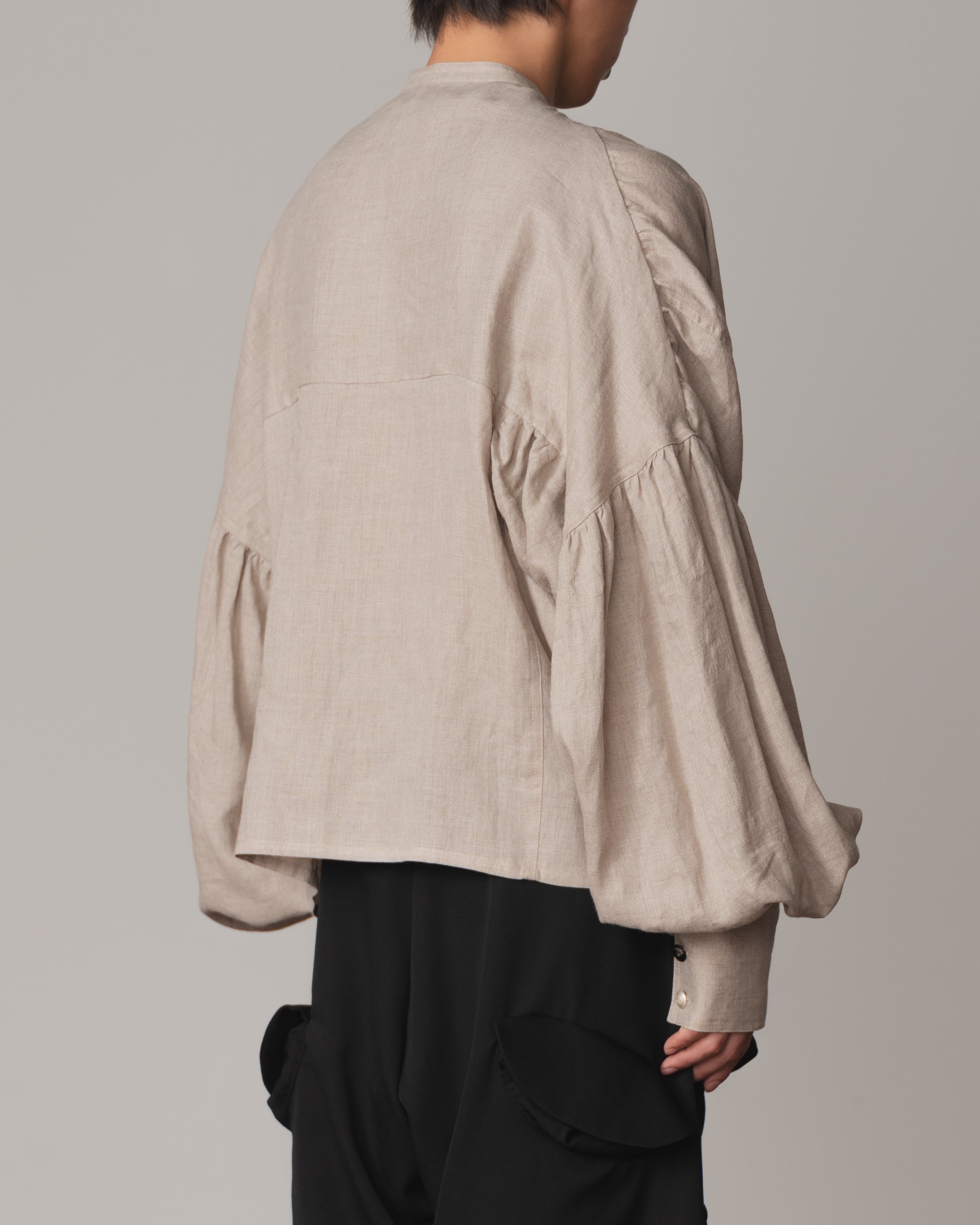 Shirt 87A- Linen100%- Natural