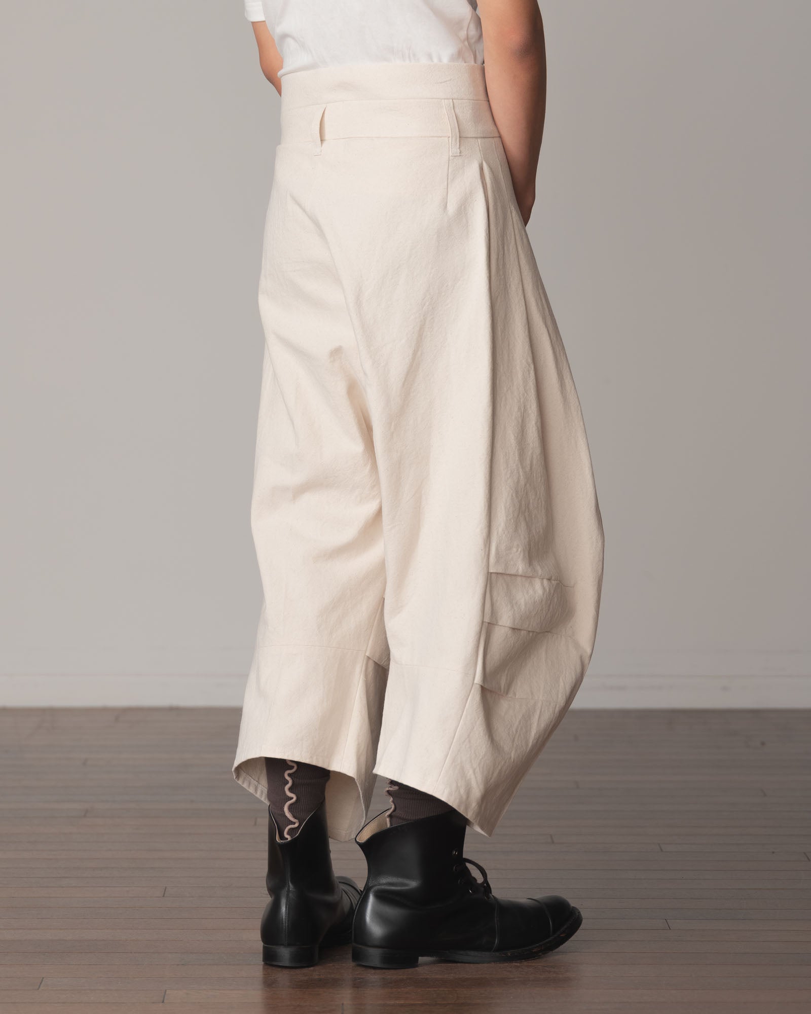 Trousers 20- Cotton100% Oxford- Natural