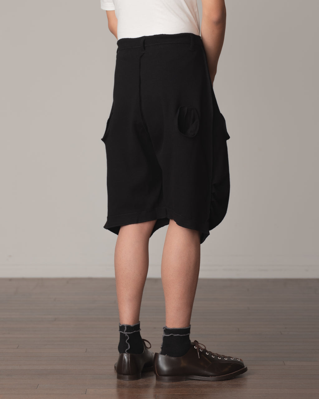 Trousers 104 Short- Cotton100% Span- Black Stitch- Black