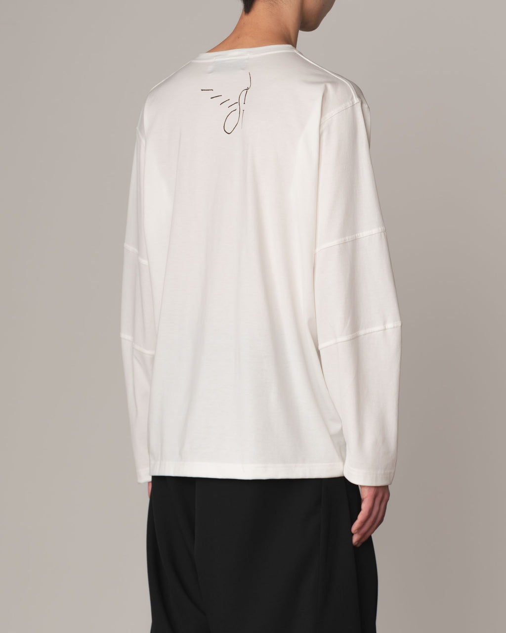 Tshirt 108- Cotton100% Jersey- Lace Selvage- White