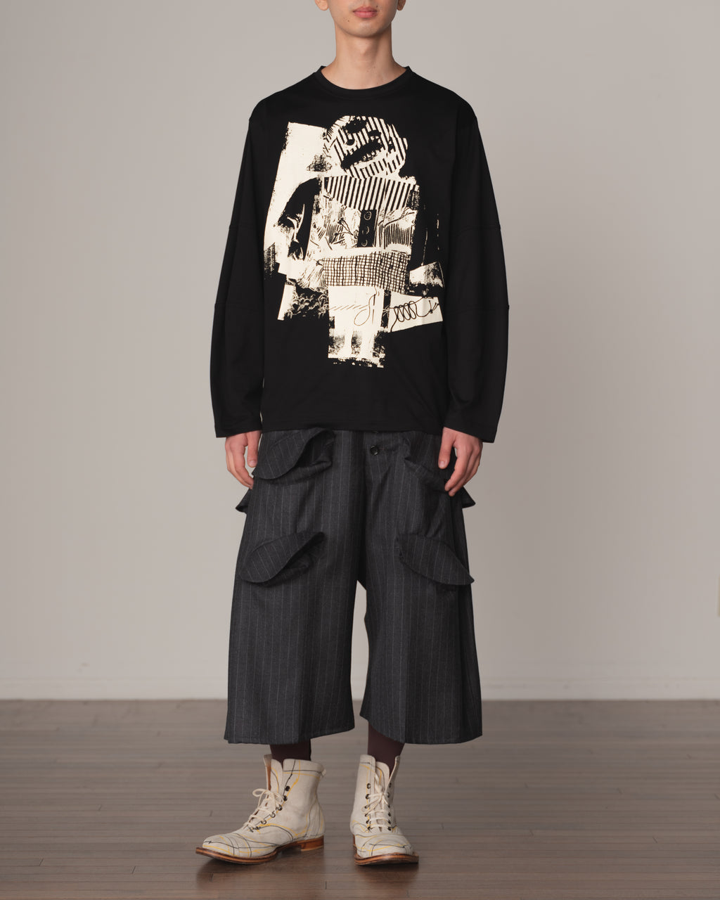 Tshirt 108- Cotton100% Jersey- Kid- Black