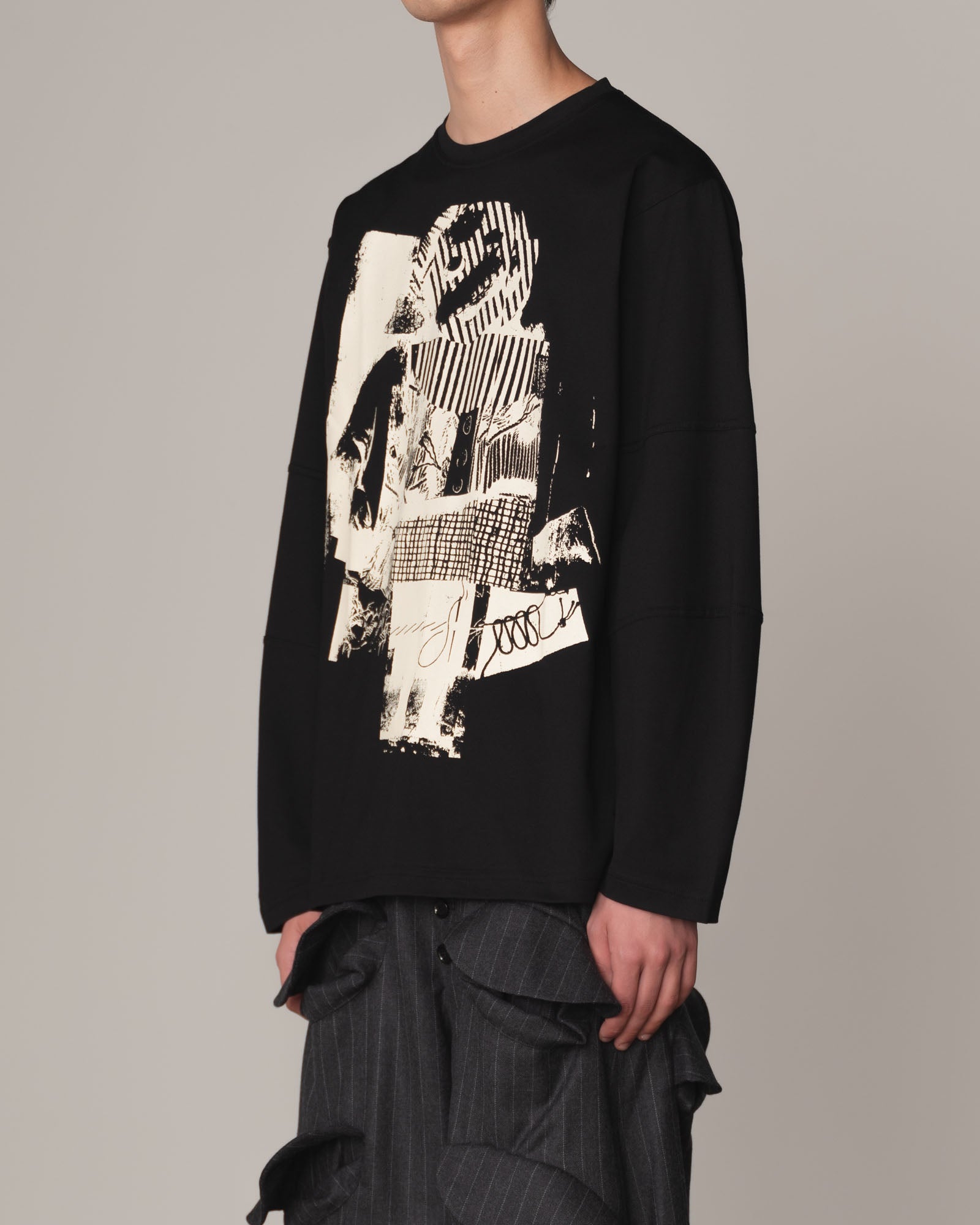 Tshirt 108- Cotton100% Jersey- Kid- Black
