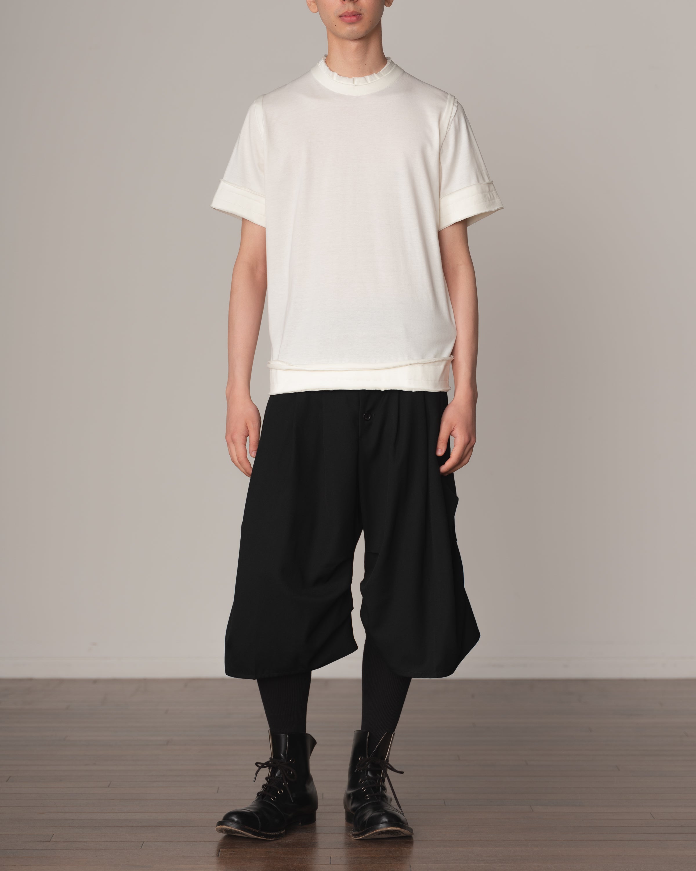 Tshirt 125- Cotton100% Jersey- Ivory