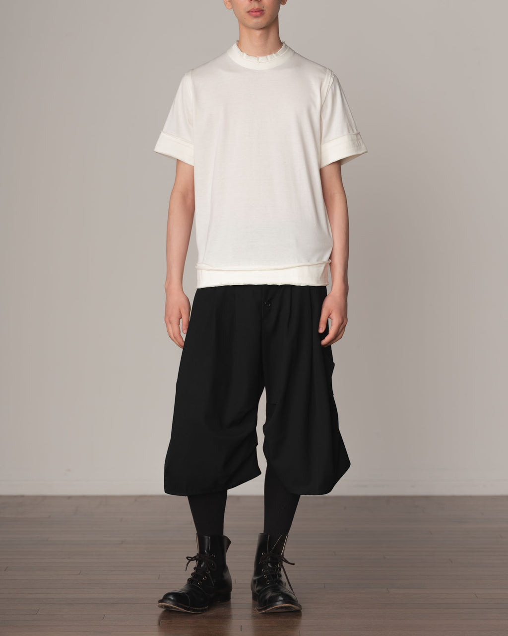 Tshirt 125- Cotton100% Jersey- Ivory