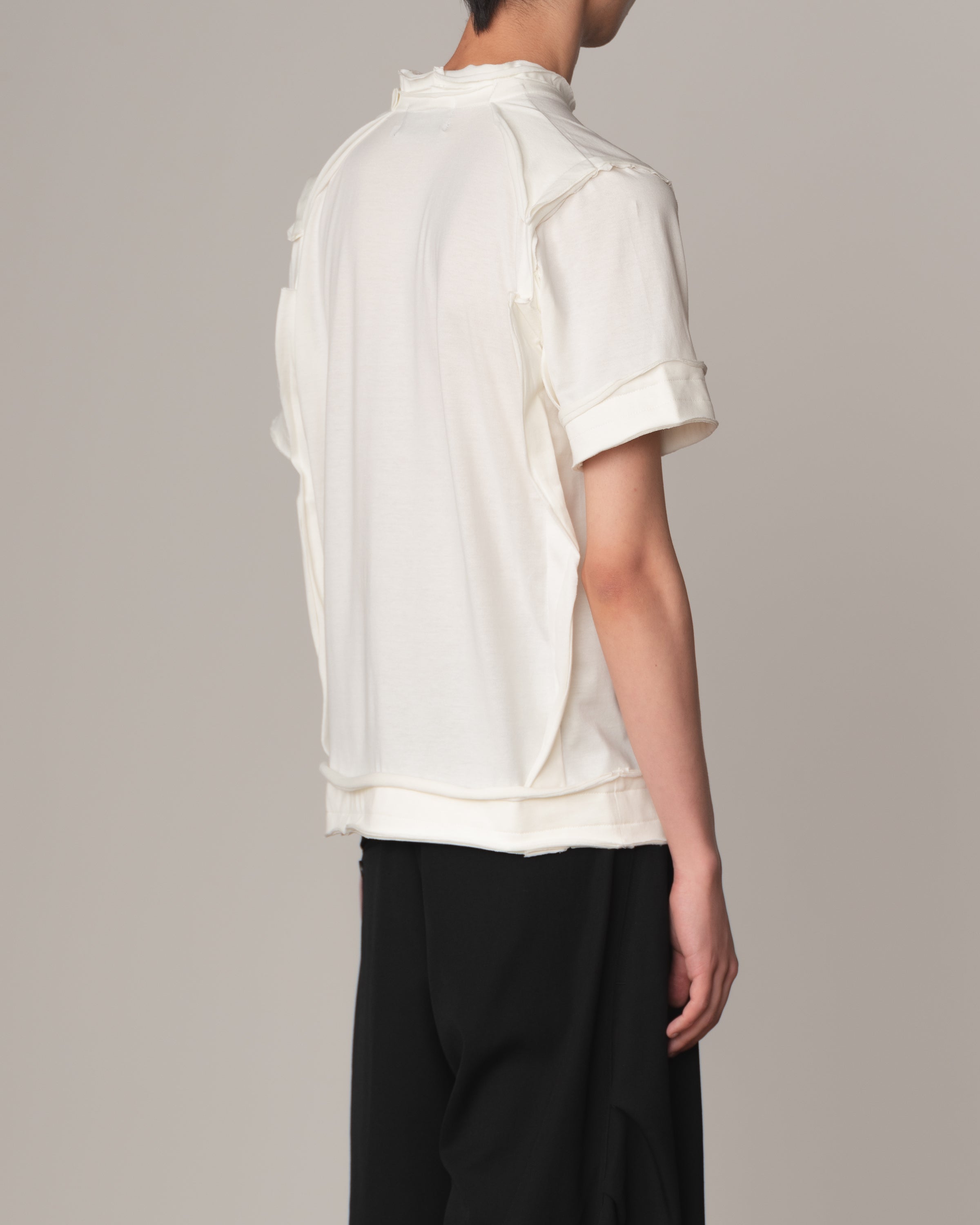 Tshirt 125- Cotton100% Jersey- Ivory