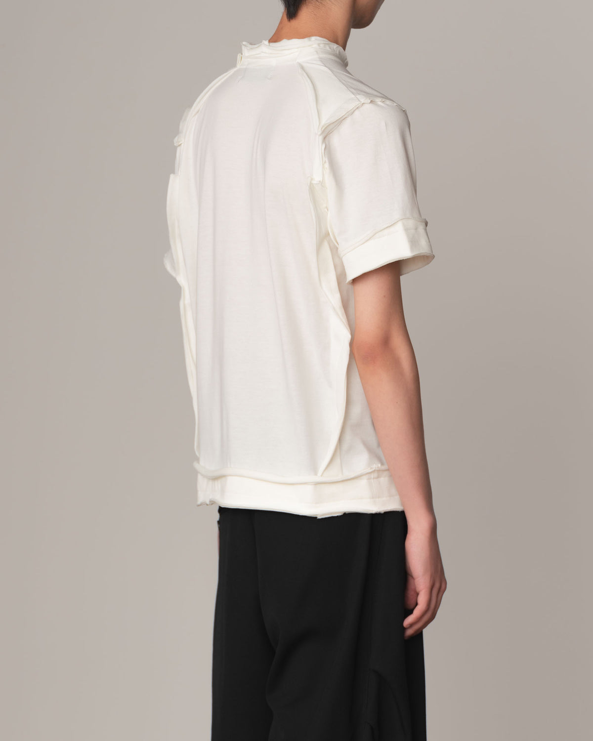 Tshirt 125- Cotton100% Jersey- Ivory