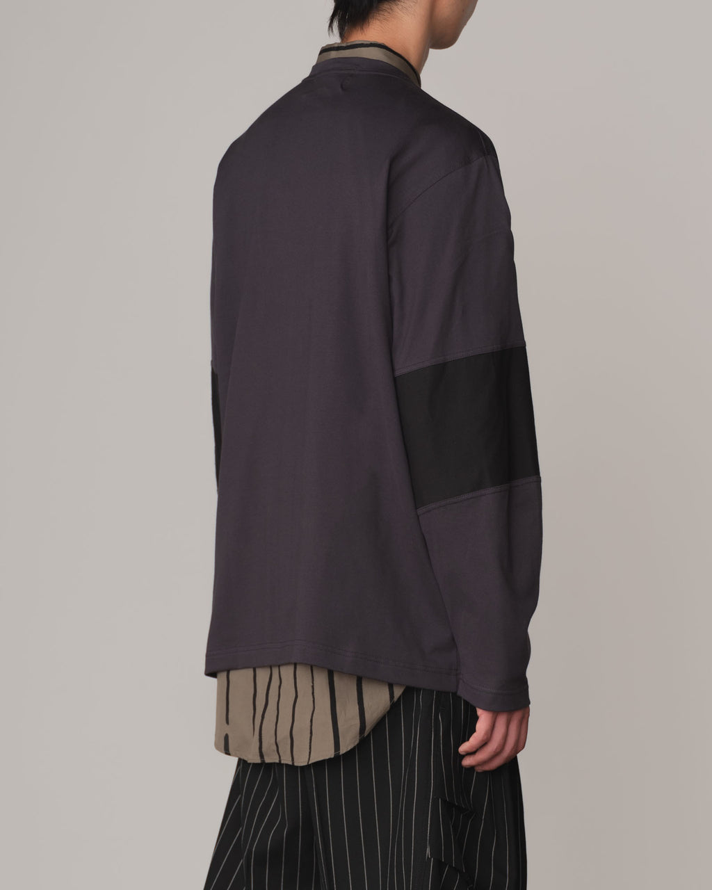Tshirt 108- Cotton100% Jersey Bsp- Buttonhole- Charcoal