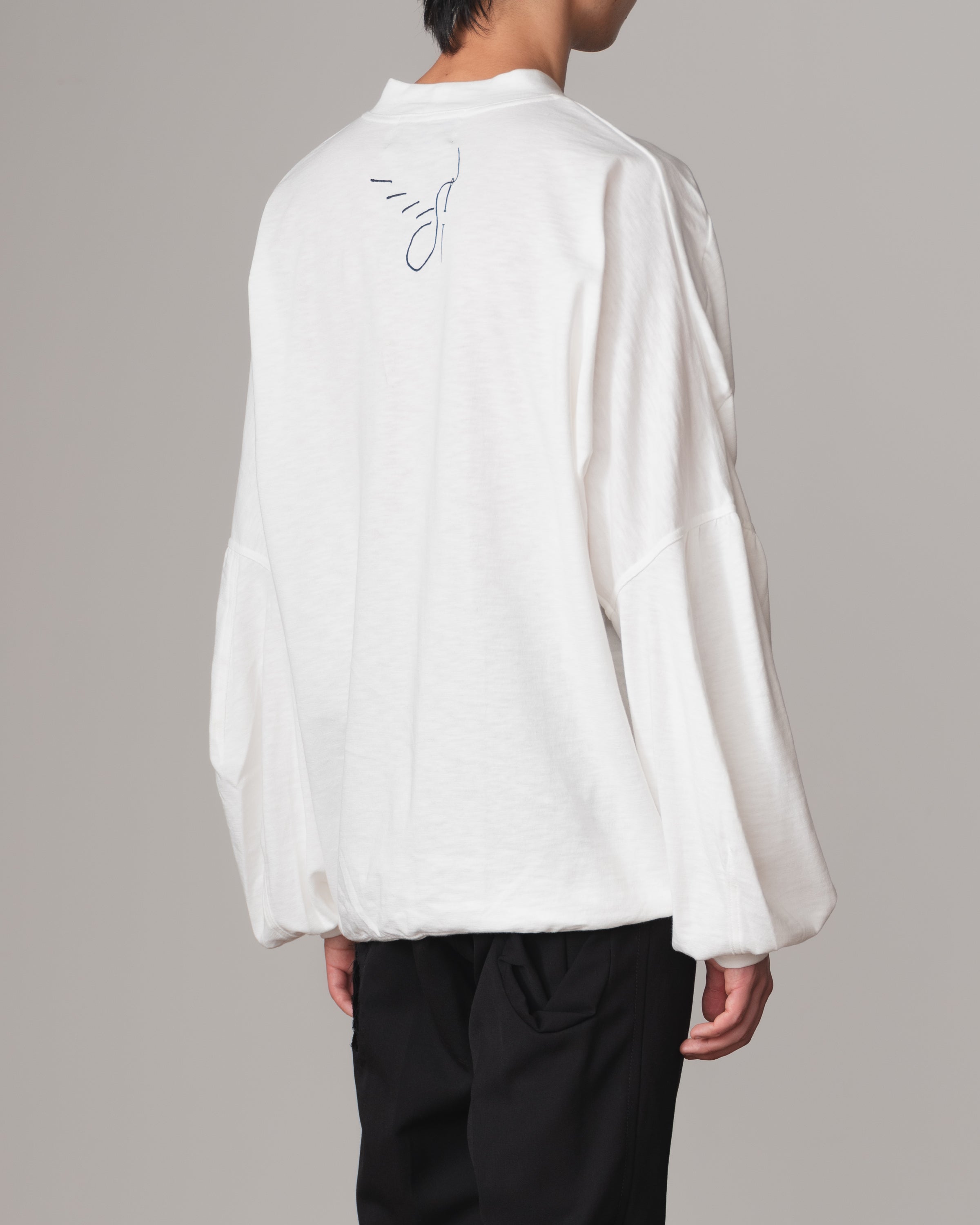 Tshirt 734B- Organic Cotton100% Jersey- Rope Palette- Off White