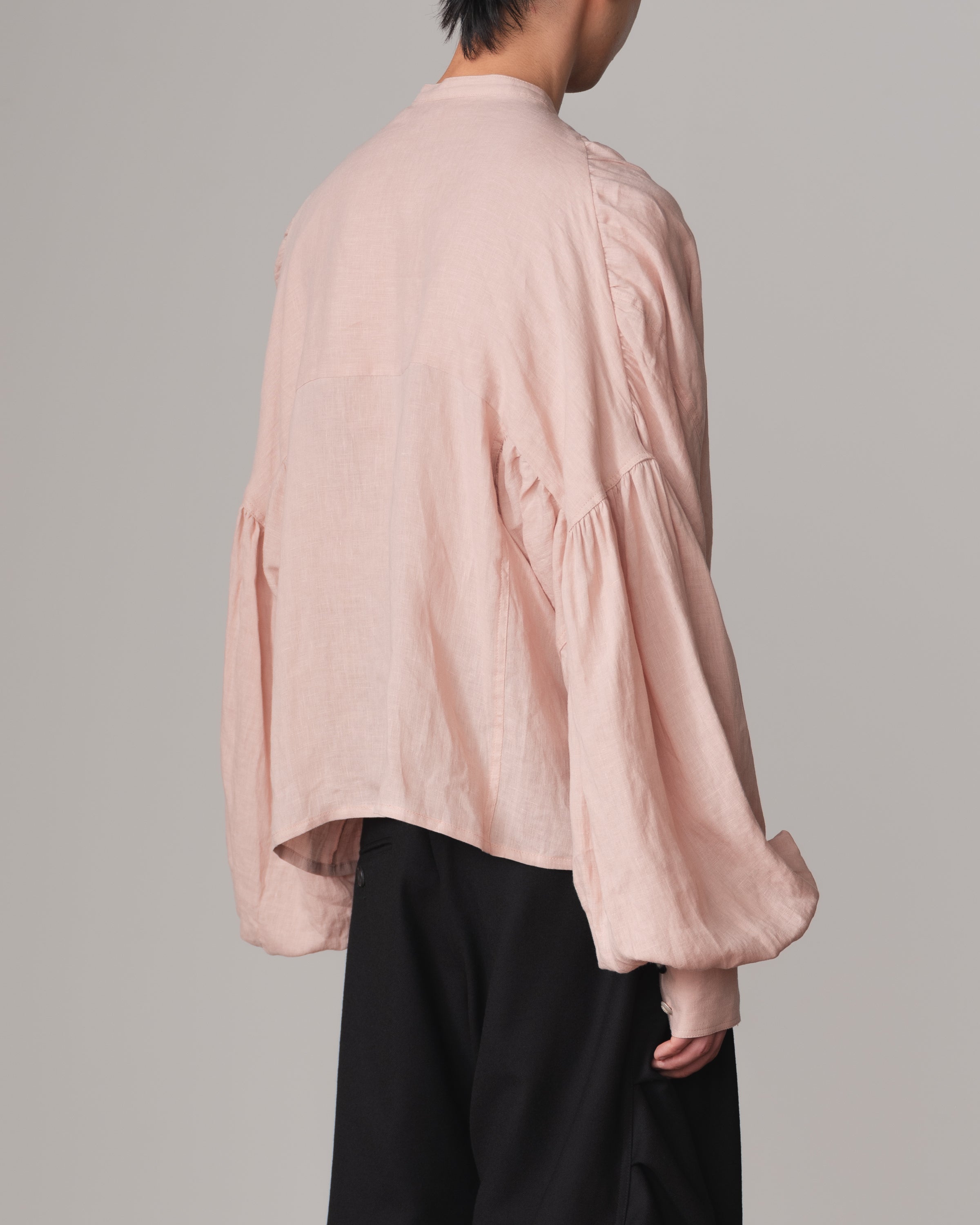 Shirt 87A- Linen100%- Pink