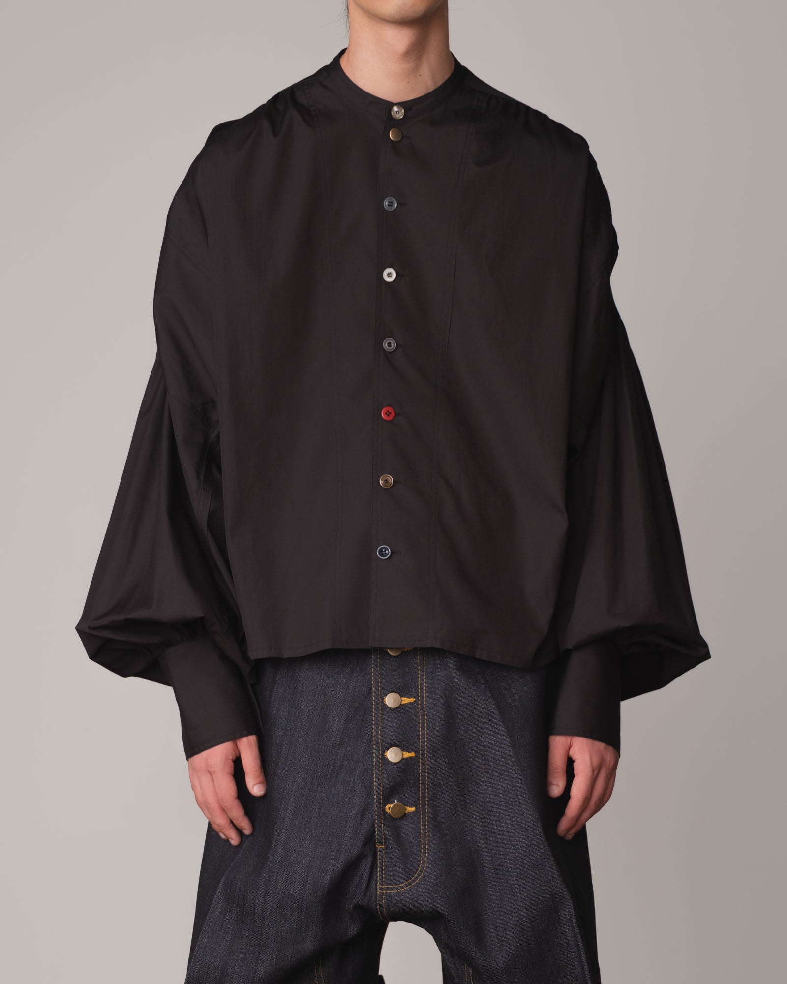 Christopher Nemeth 長袖カットソー ブラック Shirt – Christopher Nemeth