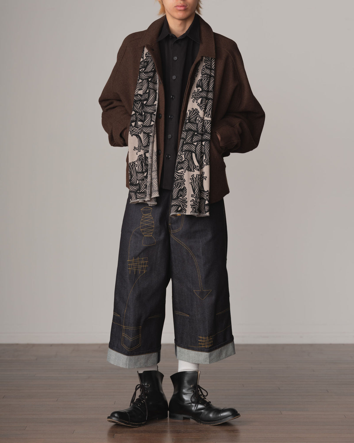 Trousers 215- Cotton100% Denim- Indigo
