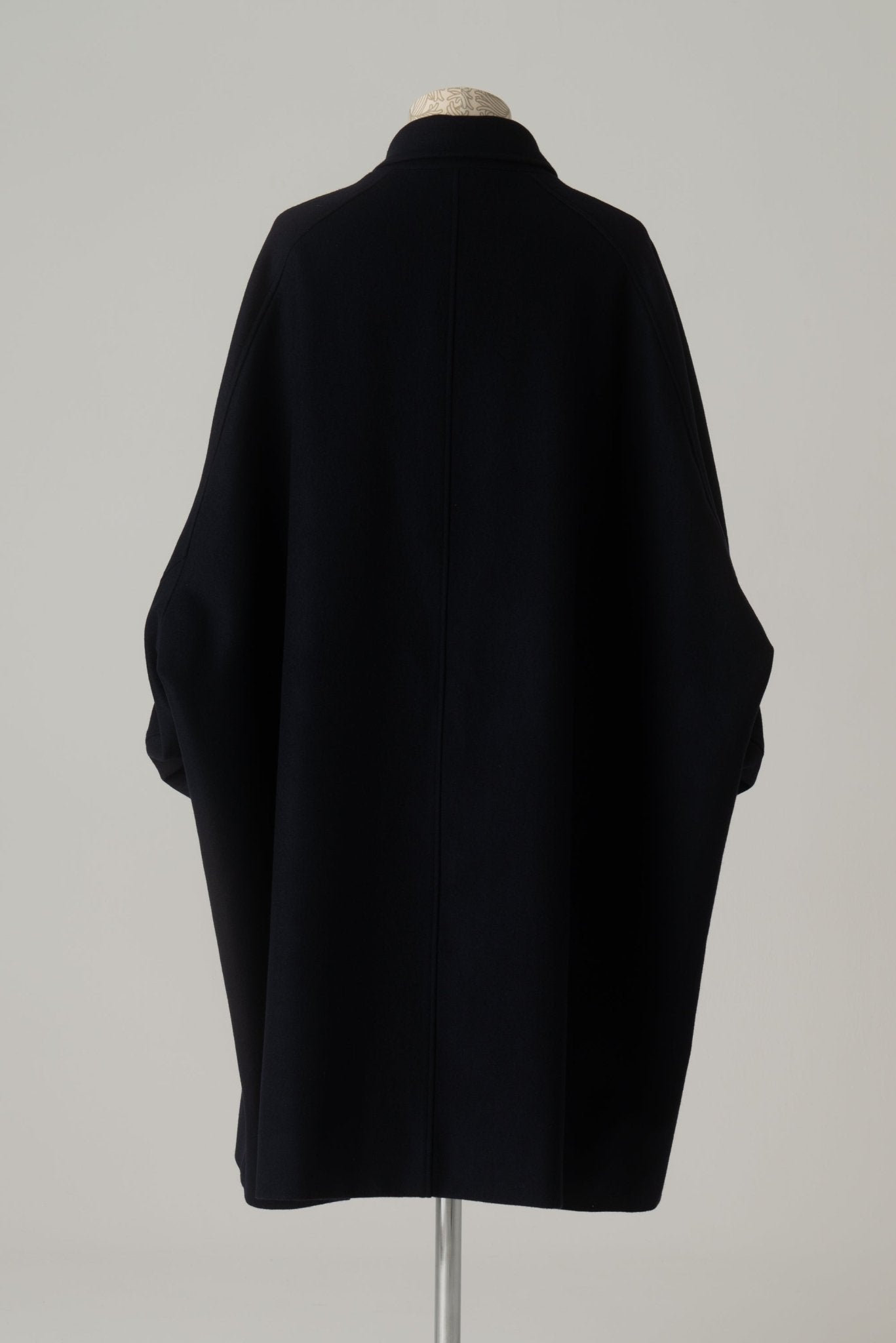 Coat 236 - Wool100% Melton - Navy - Christopher Nemeth - Tops - Wholesale AW24 - 9 - 000091 - 02