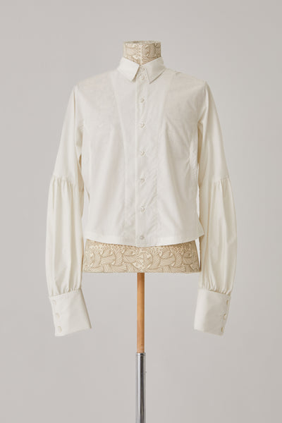 Shirt 203C- Cotton100% Typewriter- Off White