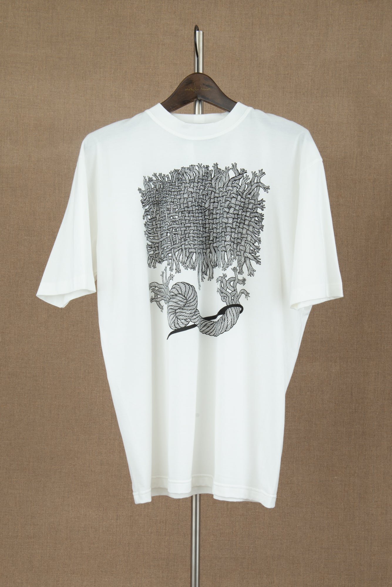 Christophernemeth tee white - Tシャツ/カットソー(半袖/袖なし)