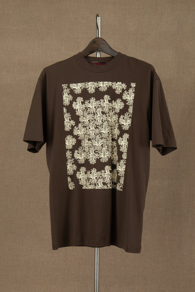 Tshirt 1781- Cotton100% Jersey- L Rope Small- Brown