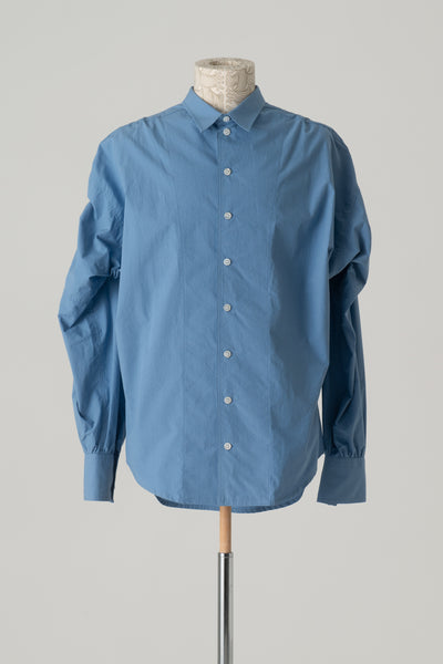 Shirt 872- Cotton100% Typewriter- Ash Blue