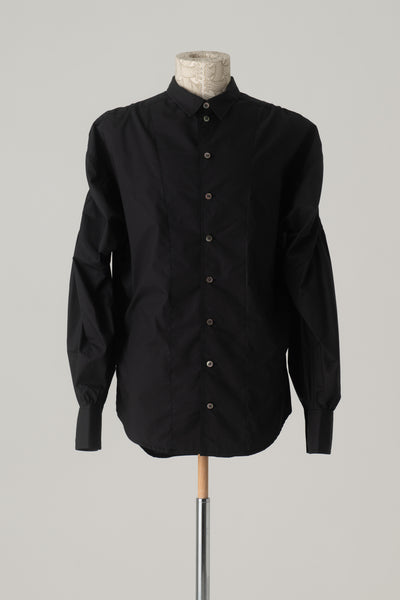 Shirt 872- Cotton100% Typewriter- Black