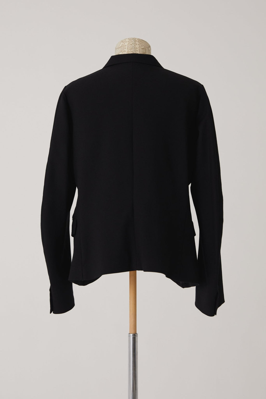 Jacket 13452 - Wool100% Serge 450CS - Black - Christopher Nemeth - Tops - Wholesale AW24 - 9 - 000027 - 03
