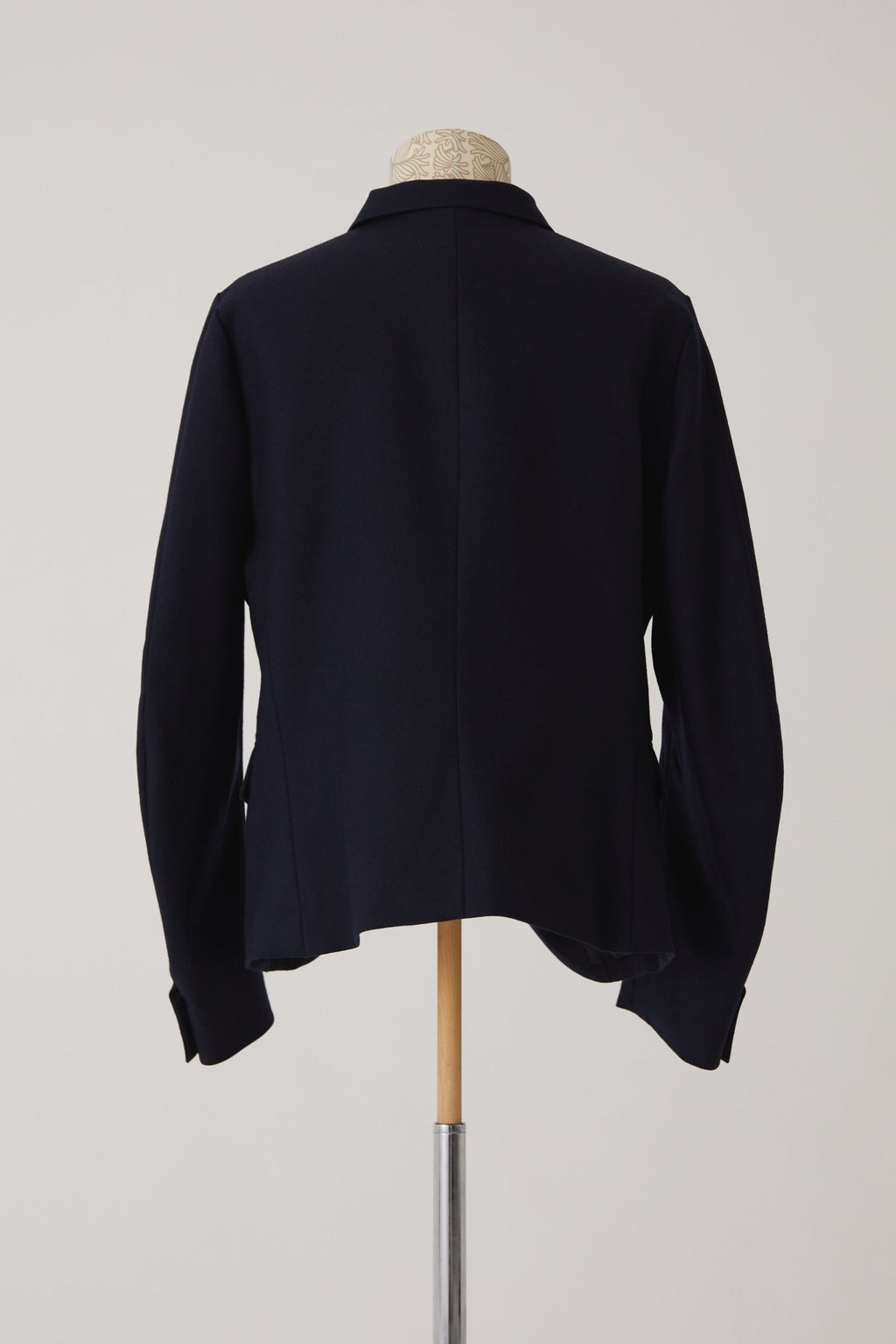 Jacket 13452 - Wool100% Serge 450CS - Navy - Christopher Nemeth - Tops - Wholesale AW24 - 9 - 000028 - 03