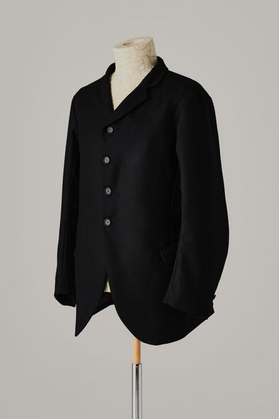 Jacket 673 - Wool100% Army Serge - Black - Christopher Nemeth - Tops - Wholesale AW25 - 9000000000603