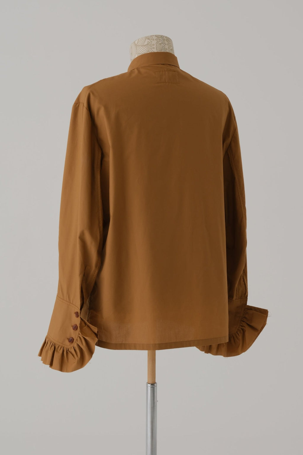 Shirt 162 - Cotton 100% Typewriter - Beige - Christopher Nemeth - Shirt - Wholesale SS25 - 9 - 000000015 - 03