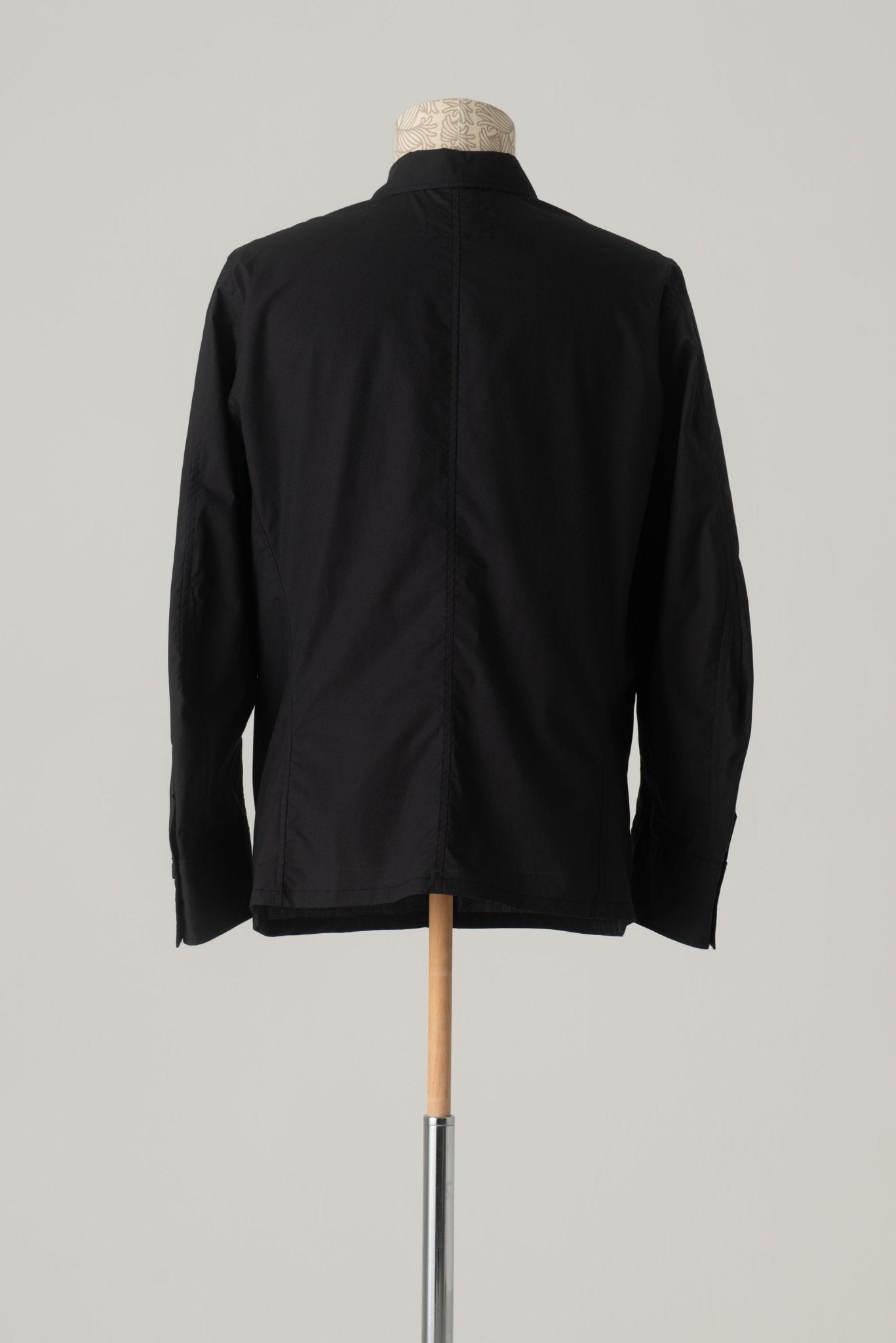 Shirt 18752 - Cotton100% Typewriter - Black - Christopher Nemeth - Tops - Wholesale AW24 - 9 - 000077 - 03