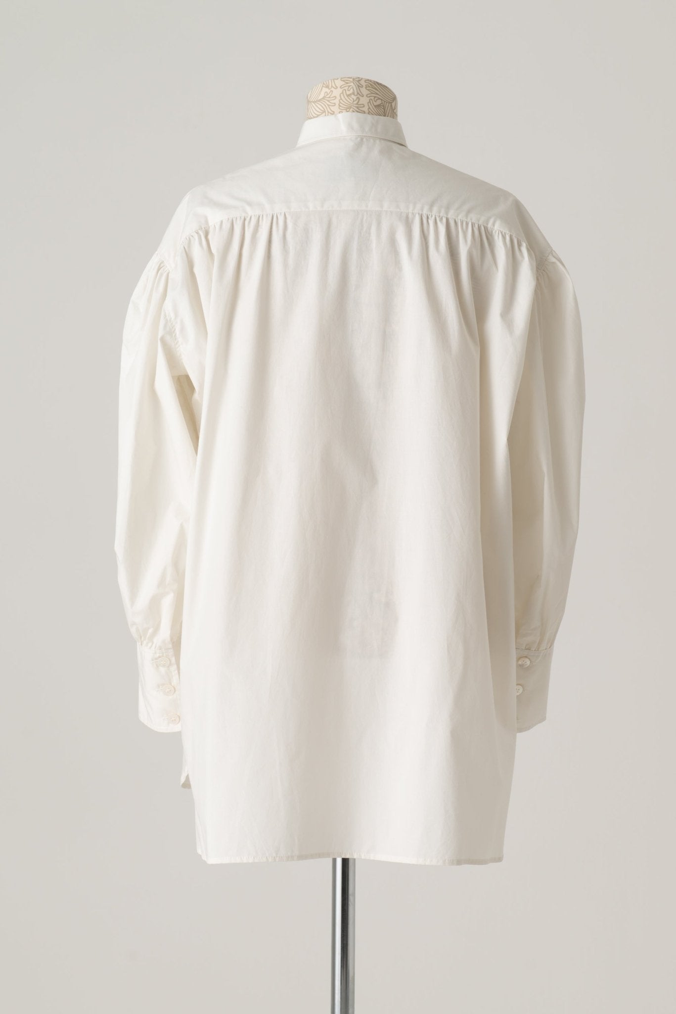 Shirt 581 - Cotton100% Typewriter - Off White - Christopher Nemeth - Tops - Wholesale AW24 - 9 - 000081 - 03