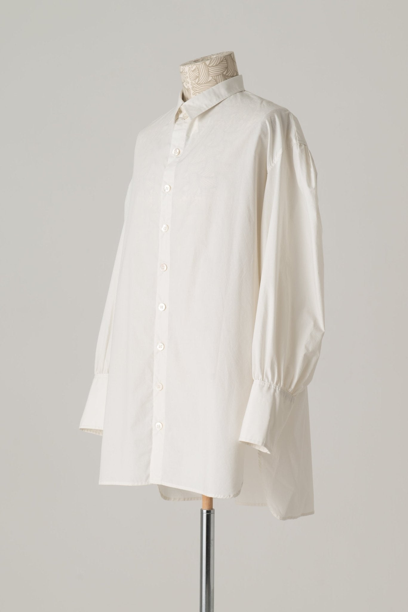 Shirt 581 - Cotton100% Typewriter - Off White - Christopher Nemeth - Tops - Wholesale AW24 - 9 - 000081 - 03