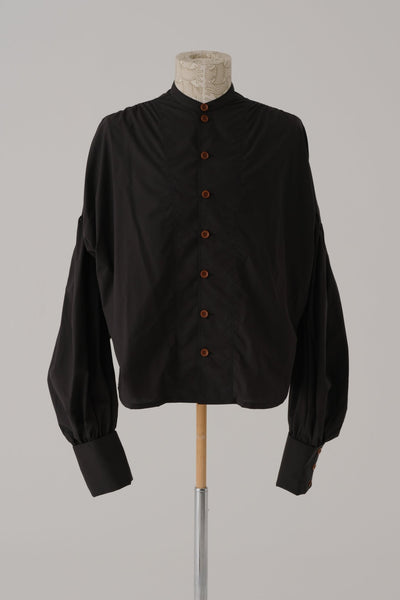 Shirt 87 - Cotton 100% Typewriter - Black - Christopher Nemeth - Shirt - Wholesale SS25 - 9 - 000000009 - 00